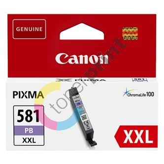 Inkoustová cartridge Canon CLI-581PB XXL, Pixma TS8151, 1999C001, photo blue, originál