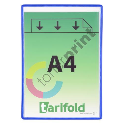 Tarifold rámeček s kapsou, A4, otevřený shora, modrý, 5 ks 1
