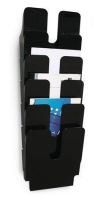 Držák na letáky DURABLE FLEXIPLUS 6 A4, černý, nástěnný i stojící (3)