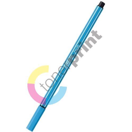 Fix, 1 mm, STABILO Pen 68, světle modrá 1