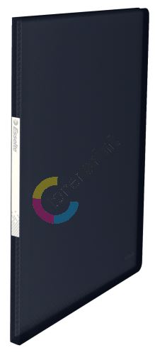 Katalogová kniha Vivida, měkká, černá, A4, 20 kapes, Esselte 1