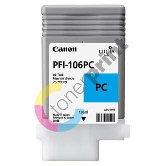 Cartridge Canon  PFI-106PC, photo cyan, originál 1