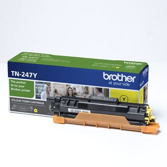 Brother originální toner TN-247Y žlutý pro DCP-L3510CDW, DCP-L3550CDW | 2 300 stran