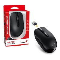Bezdrátová optická myš Genius NX-7007 II BlueEye, 1200 DPI, USB, černá (4)