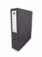 Kartonový pákový pořadač Auro A4 7,5 cm, páka, černý mramor Kartonový pákový pořadač Auro A4 7,5 cm, páka, černý mramor