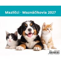 Stolní kalendář 2027 – Mazlíčci MiniMax týdenní kalendář (2)
