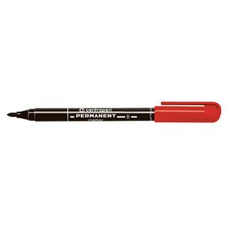 Popisovač Centropen 2836 Permanent červený | permanentní fix 2 mm