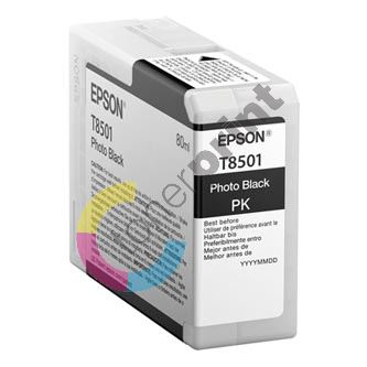 Inkoustová cartridge Epson C13T850100, SureColor SC-P800, photo black, originál