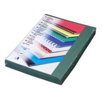 Kartónové desky pro zadní strany Delta A4, 230 g, zelená, 100 ks (1)