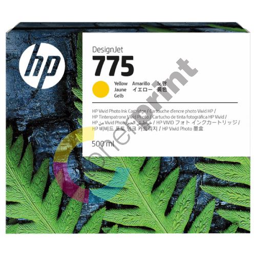 Cartridge HP 1XB19A, yellow, 775, originál 1