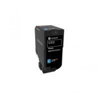 Toner Lexmark 84C0H20, CX725de, CX725dhe, CX725dthe, cyan, originál