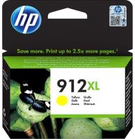 Inkoustová cartridge HP 912XL (3YL83AE), žlutá, 825 stran, originál (1)