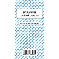 Obchodní paragon nečíslovaný – 50 listů (OP1320) (2)