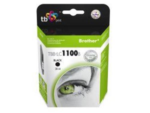 Inkoustová cartridge Brother LC-1100BK, black, DCP-6690CW, MFC-6490CW, TB Print