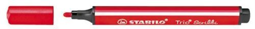 Fix Stabilo Trio Scribbi, červená, odpružený hrot, 1,5-2 mm
