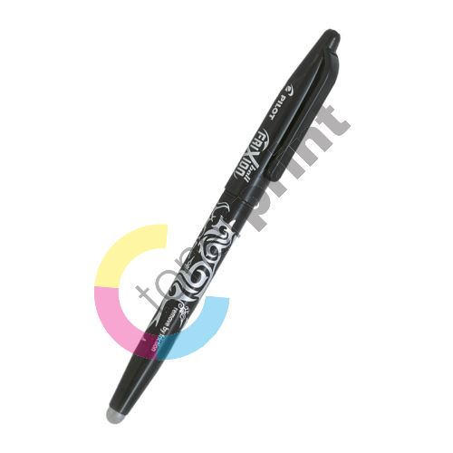 Kuličkové pero Pilot Frixion Ball, gumovatelné, černé, 0,7 mm 1