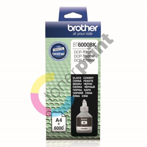 Cartridge Brother BT6000BK, black, originál 1