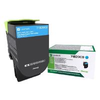 Toner Lexmark 71B20C0, CS417, CS317, CX517, cyan, originál (1)