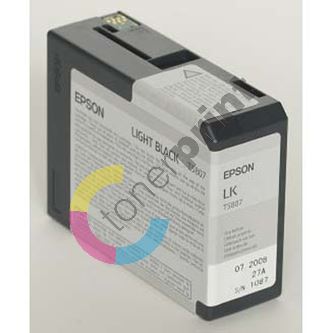Cartridge Epson C13T580700, light black, originál 1