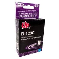Inkoustová cartridge Brother LC-123C, cyan, MFC-J4510DW, DCP-J4110DW, UPrint