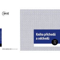 Kniha příchodů a odchodů A4 – 32 listů, vazba V1 (OP1269) (2)