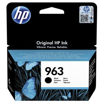 Inkoustová cartridge HP 963 (3JA26AE), černá, 1 000 stran, originál