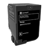 Toner Lexmark 74C2HK0, CS720de, CS725de, return, black, originál Toner Lexmark 74C2HK0, CS720de, CS725de, return, black, originál