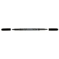 Popisovač Centropen 3616 CD/DVD/BD Pen černý | permanentní fix 0,6 + 2,5 mm