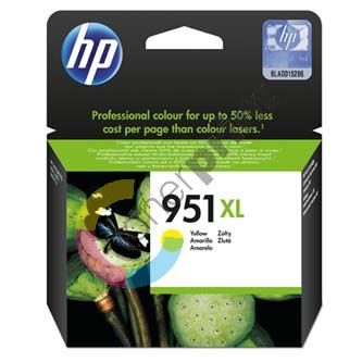 Inkoustová cartridge HP CN048AE, Officejet Pro 8100 ePrinter, yellow, No.951XL, originál