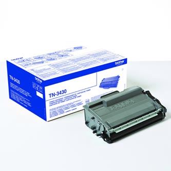 Brother originální toner TN-3430 černý pro DCP-L6600, HL-L5000 | 3 000 stran