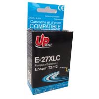 Inkoustová cartridge Epson 27XL, C13T27124010, cyan, kompatibilní UPrint