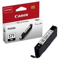 Inkoustová cartridge Canon CLI-571BK 0385C001, black, 7 ml, originál
