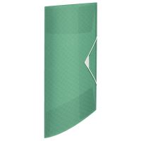 Desky s gumičkou Esselte Colour&#39;Ice, zelená, 15 mm, PP, A4