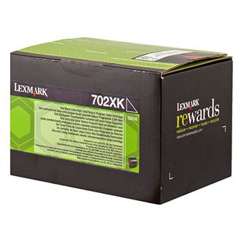 Toner Lexmark 70C2XKE, CS510de, CS510dte, black, originál