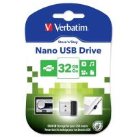 Verbatim Nano Store&#39;n&#39;Stay 32GB, USB flash disk 2.0, 98130, černá