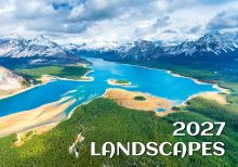 Nástěnný kalendář - Landscapes 2027 (kalendář s krajinou na zeď) (13)