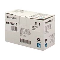 Toner Sharp MX-C30GTC, MX-C250FE, C300WE, cyan, originál