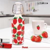 Popisovač lakový Pentel MMP20 Paint Marker, žlutý (6)