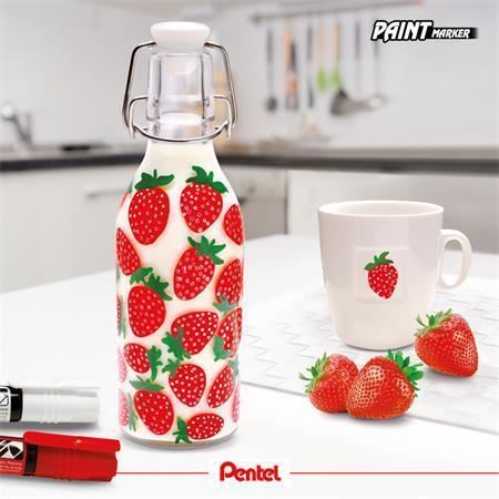 Popisovač lakový Pentel MMP20 Paint Marker, žlutý
