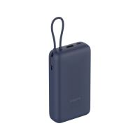 Xiaomi powerbanka 20 000 mAh, 33 W, integrovaný USB-C kabel, modrá – BHR8975GL