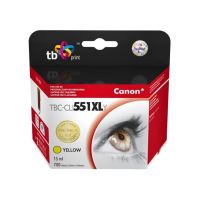 Kompatibilní cartridge Canon CLI-551Y XL, 6446B001, TB Print, yellow, 15 ml, PIXMA MG5450 (1)