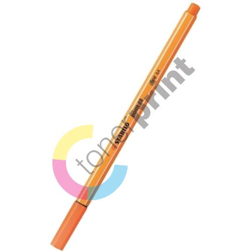Liner Point 88, bledě oranžová (pale vermillion), 0,4 mm, STABILO 1