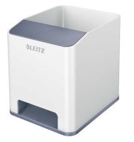 Hudební stojánek na tužky Leitz Wow, dvoubarevný, šedý (5)