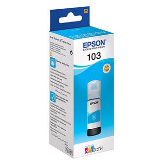 Inkoust Epson 103, C13T00S24A, cyan, 65 ml, originál