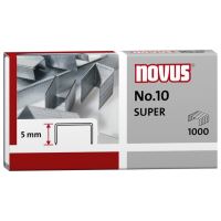 Spojovač Novus Super No.10, drátky do sešívaček, 1000ks