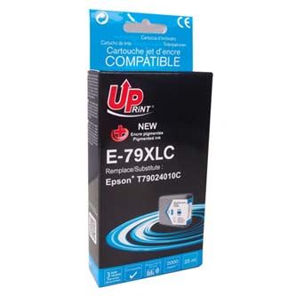 Inkoustová cartridge Epson 79XL T7902, C13T79024010, cyan, WF-5620DWF, UPrint
