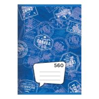 Školní sešit A5, 60 listů - čistý 560 (4)