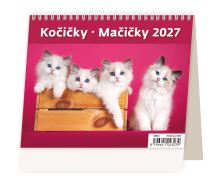 Stolní kalendář 2027 – Kočičky MiniMax týdenní kalendář (3)