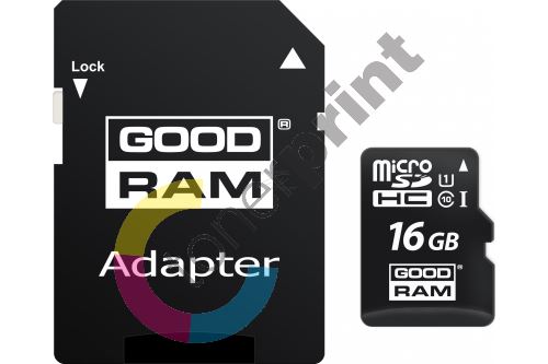 Goodram All-In-One, 16GB, sada micro SDHC, adaptéru a čtečky karet, M1A4-0160R11, 1