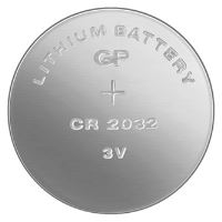 Knoflíkové baterie GP CR2032 / DL2032 / ECR2032, lithiové 3 V, 220 mAh, 2 ks (1)